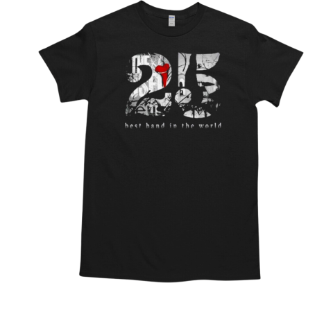 The Used 25 Best Band In The World 2024 T-Shirt