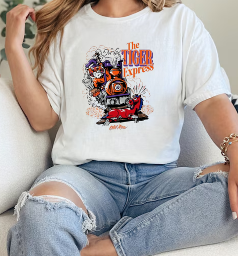 Clemson Tigers Mascot The Tiger Express  Classic Womens T-shirt