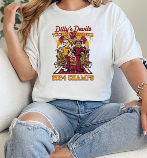 Dillys Devils Torching The Conference 2024  Classic Womens T-shirt