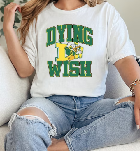 Dying Wishmas Donald Duck 2024  Classic Womens T-shirt