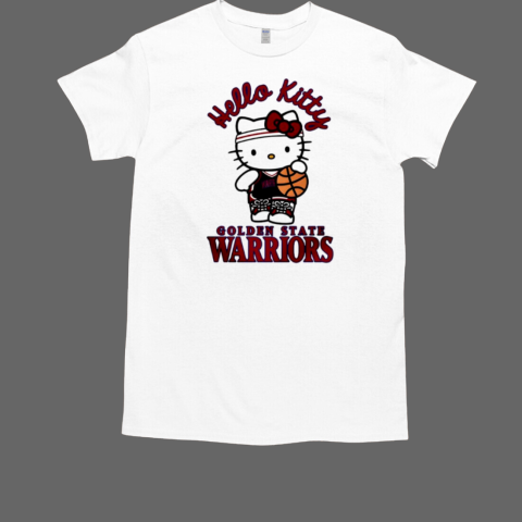 Golden State Warriors Hello Kitty Night 2024 Basketball T-Shirt