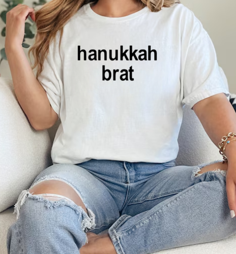 Hanukkah brat  Classic Womens T-shirt