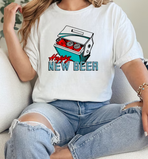 Happy New Beer  Classic Womens T-shirt