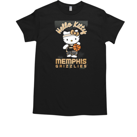 Memphis Grizzlies Hello Kitty Night 2024 Basketball T-Shirt