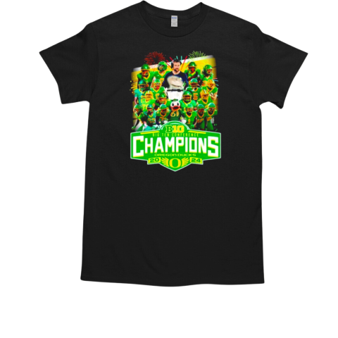 Oregon Ducks 2024 big ten conference champions T-Shirt