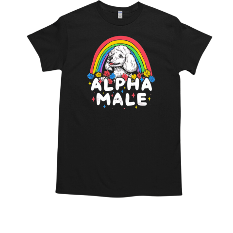 Rainbow dog alpha male T-Shirt