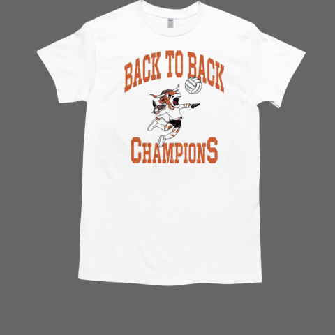 Texas Longhorns back to back champions T-Shirt