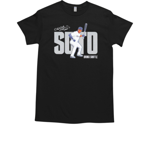 The Bronx Shuffle Juan Soto signature T-Shirt