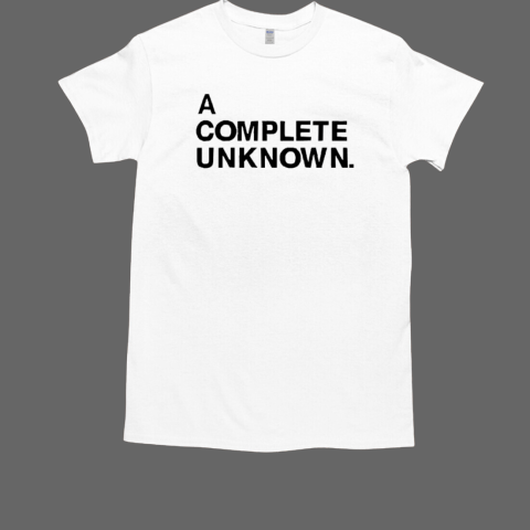 Timothee Chalamet A Complete Unknown 2024 T-Shirt