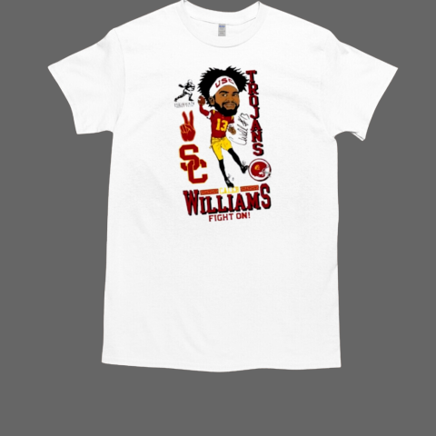 USC Trojans Caleb Williams 2022 Heisman Trophy T-Shirt