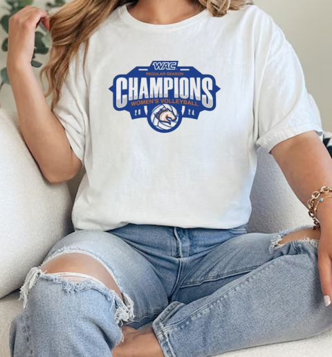 UT Arlington Mavericks 2024 WAC Regular Season Champions  Classic Womens T-shirt