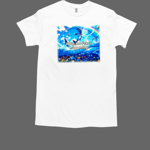 Zara Larsson white dolphin T-Shirt