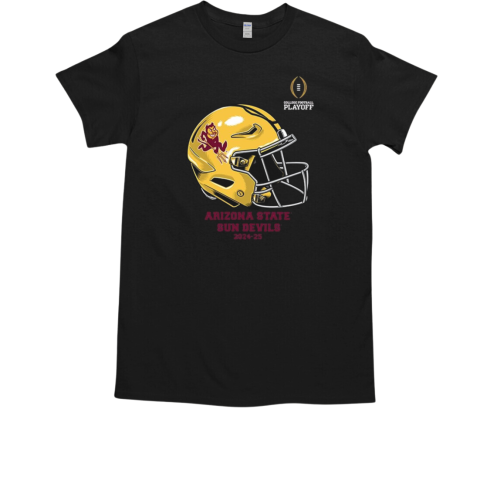 Arizona State Sun Devils College Football Playoff 2025 Arizona State Helmet T-Shirt