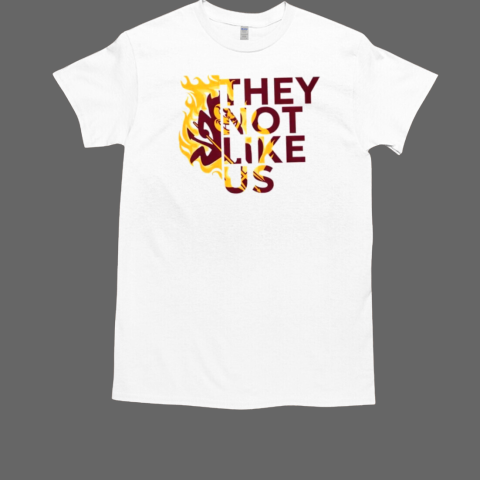 Arizona State Sun Devils football they not like us 2024 T-Shirt