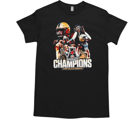 Army Black Knights 2024 AAC American Athletic Conference Champions T-Shirt