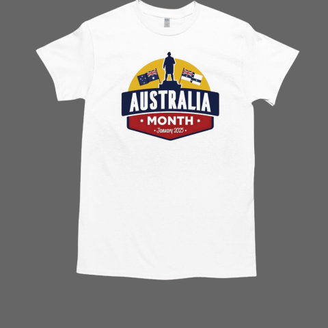 Australia month january 2025 logo T-Shirt