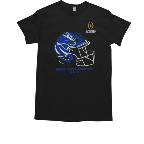 College Football Playoff 2024 2025 Boise State Broncos Helmet T-Shirt