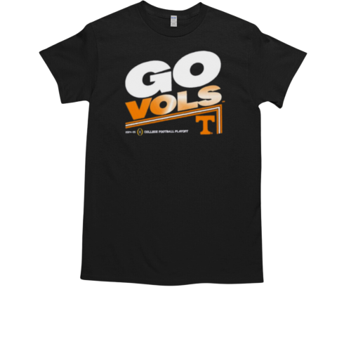 College Football Playoff 2025 Tennessee Slogan Go Vols T-Shirt