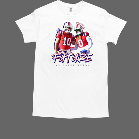 Drake Maye and Christian Gonzalez the future New England football T-Shirt