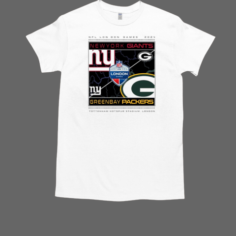 Green Bay Packers vs New York Giants NFL London Games 2024 T-Shirt