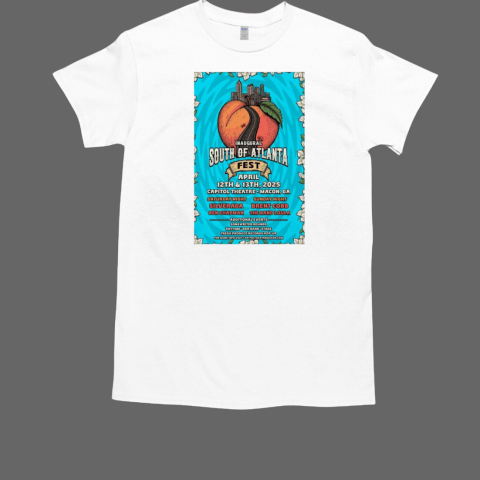 Inaugural South Of Atlanta Fest Apr 12 13 2025 Capitol Theatre T-Shirt