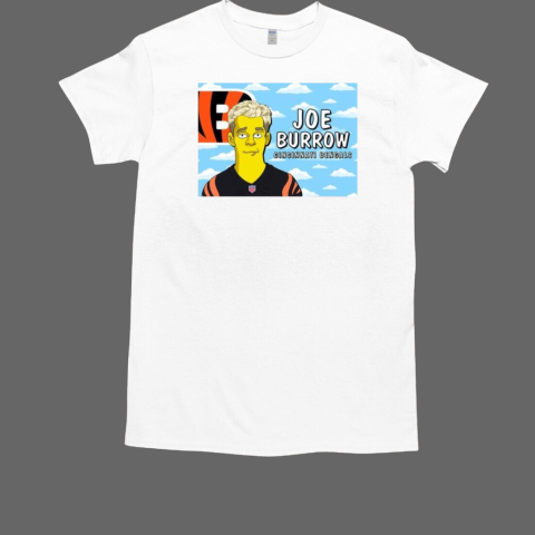 Joe Burrow Cincinnati Bengals The Simpsons Simpsons Characters 2024 T-Shirt