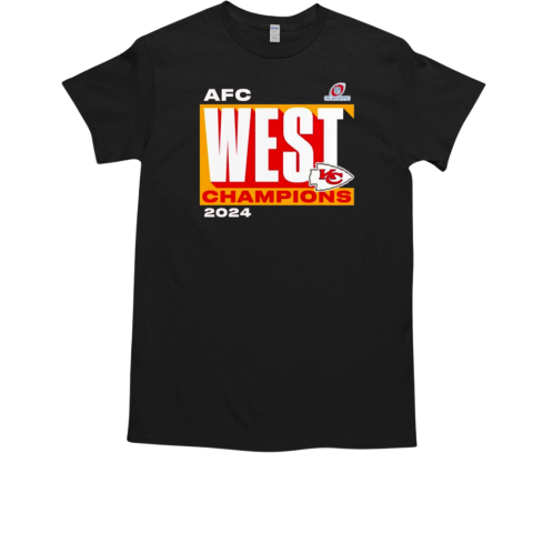 Kansas City Chiefs 2024 AFC West Division Champions Conquer T-Shirt