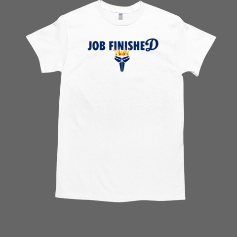 Los Angeles Dodgers X Kobe Job Finished T-Shirt