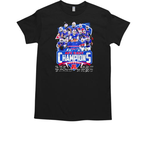 NFL Buffalo Bills 2024 AFC East Champions 2D T-Shirt