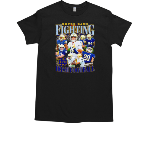 Notre Dame Fighting Irish football players vintage T-Shirt