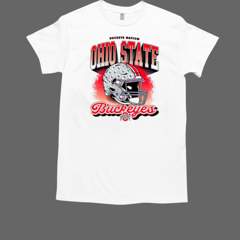 Ohio State Buckeyes football helmet Buckeye Nation T-Shirt