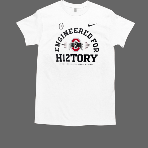 Ohio State Buckeyes Nike 2024 25 College Football Playoff Engineered for History T-Shirt