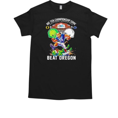 Penn State Nittany Lions Big 10 Conference Champions Beat Oregon 2024 T-Shirt