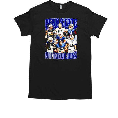 Penn State Nittany Lions football players 90s graphic T-Shirt