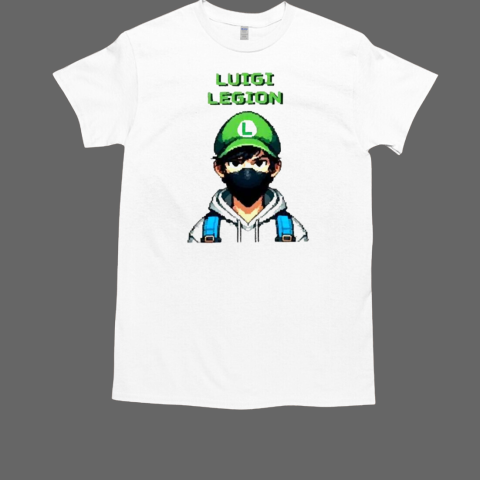 Premium Luigi Legion Game Pixel Art 2024 T-Shirt