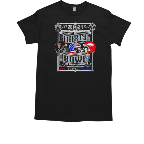 Texas Tech 2024 Liberty Bowl red white and blues T-Shirt