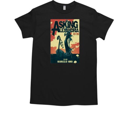 Asking Alexandria Dec 14 2024 Norwich In Nick Rayns LCR UEA T-Shirt