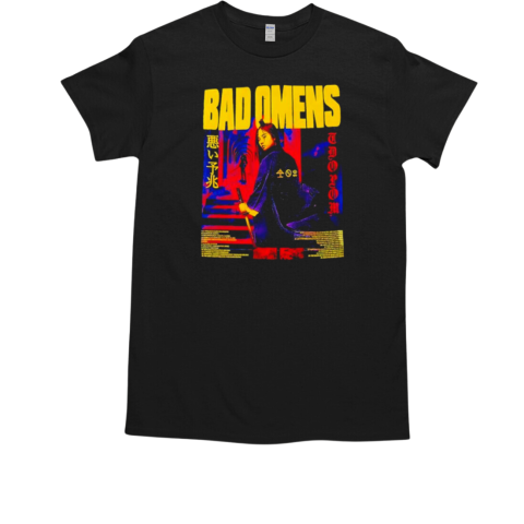 Bad Omens Samurai Woman Mineral Wash Girls T-Shirt