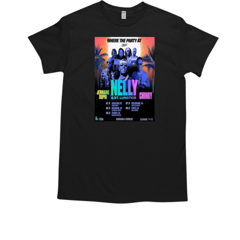 Jermaine Dupri Chingy And Nelly And St Lunatics Tour T-Shirt