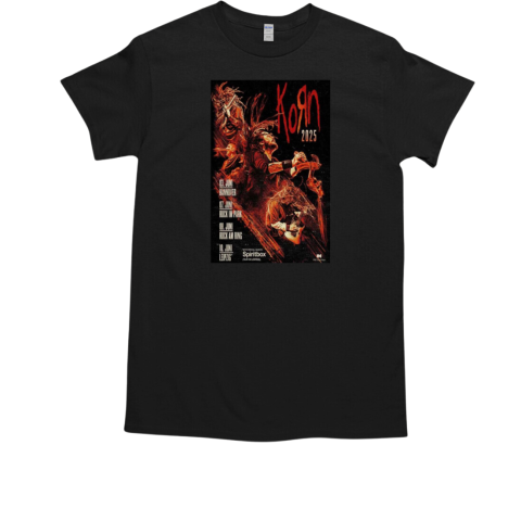 Korn Tour 2025 PosterKorn Tour 2025 T-Shirt