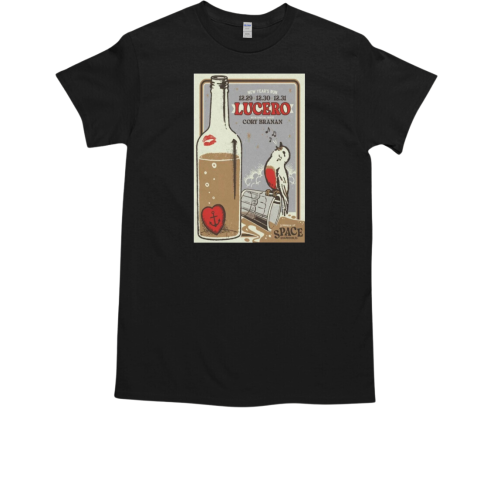 Lucero At Space In Evanston IL Dec 29 31 2024 Tour T-Shirt