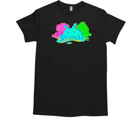 Melting invaders space invaders T-Shirt