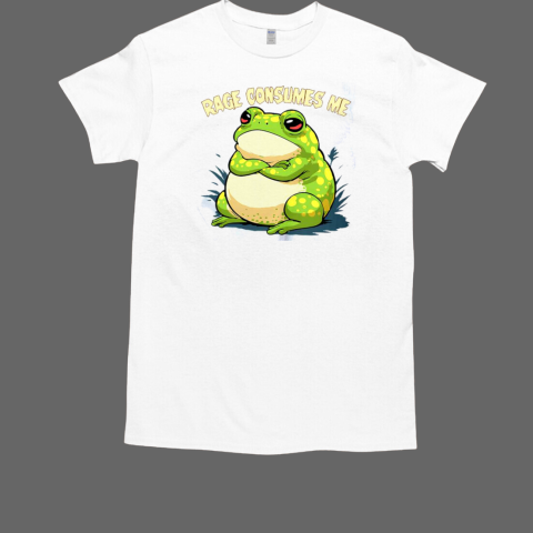 Rage Consumes Me Meme Oddly Specific Memes Funny Memes Frog T-Shirt