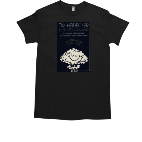 Tim Heidecker And The Very Good Band Slipping Away Tour 25 T-Shirt