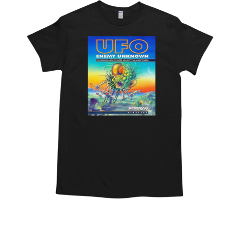 UFO enemy unknown command earth's forces against the alien terror T-Shirt