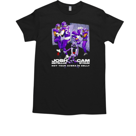 Cam Bynum and Josh Metellus Minnesota Vikings not your average celly T-Shirt