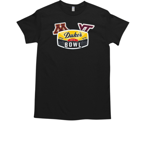 Duke's Mayo Bowl Minnesota Vs Virginia Tech Jan 3 2025 Logo T-Shirt