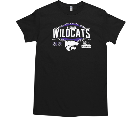 K State Wildcats 2024 Rate Bowl T-Shirt