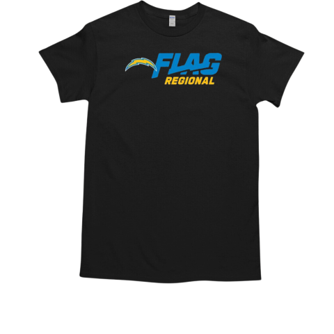 Los Angeles Chargers 2025 NFL Flag Regional Tournaments T-Shirt