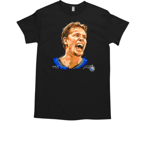 Moritz Wagner Orlando Magic portrait signature T-Shirt